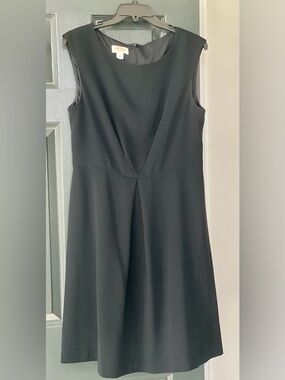 Talbots Sleeveless Black Dress